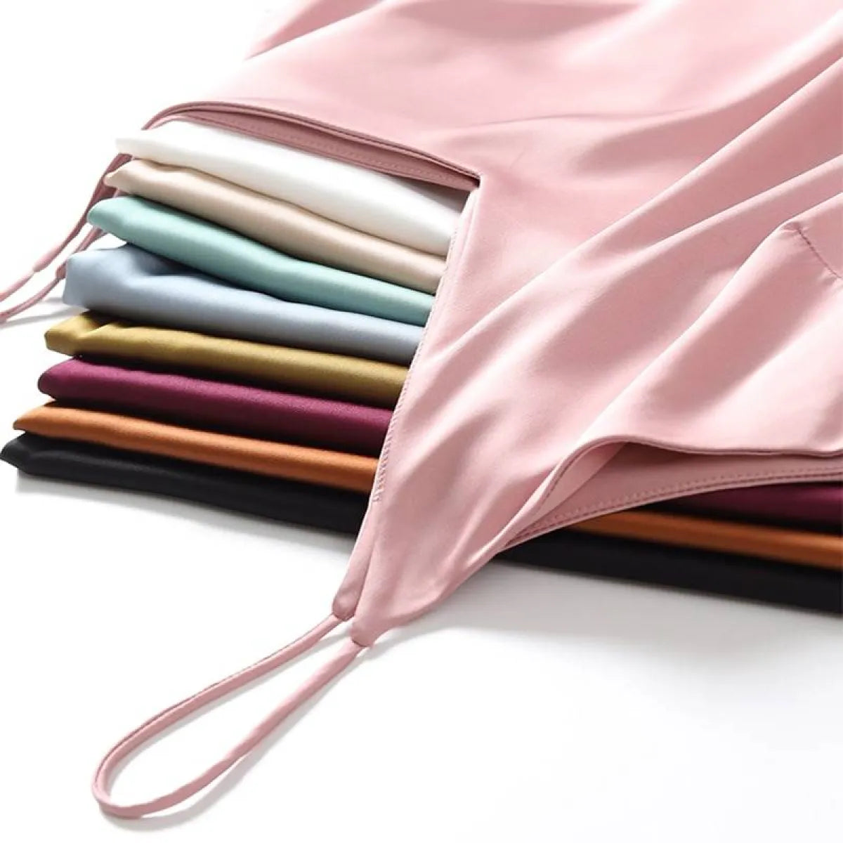 Sleeveless V-Neck Tops