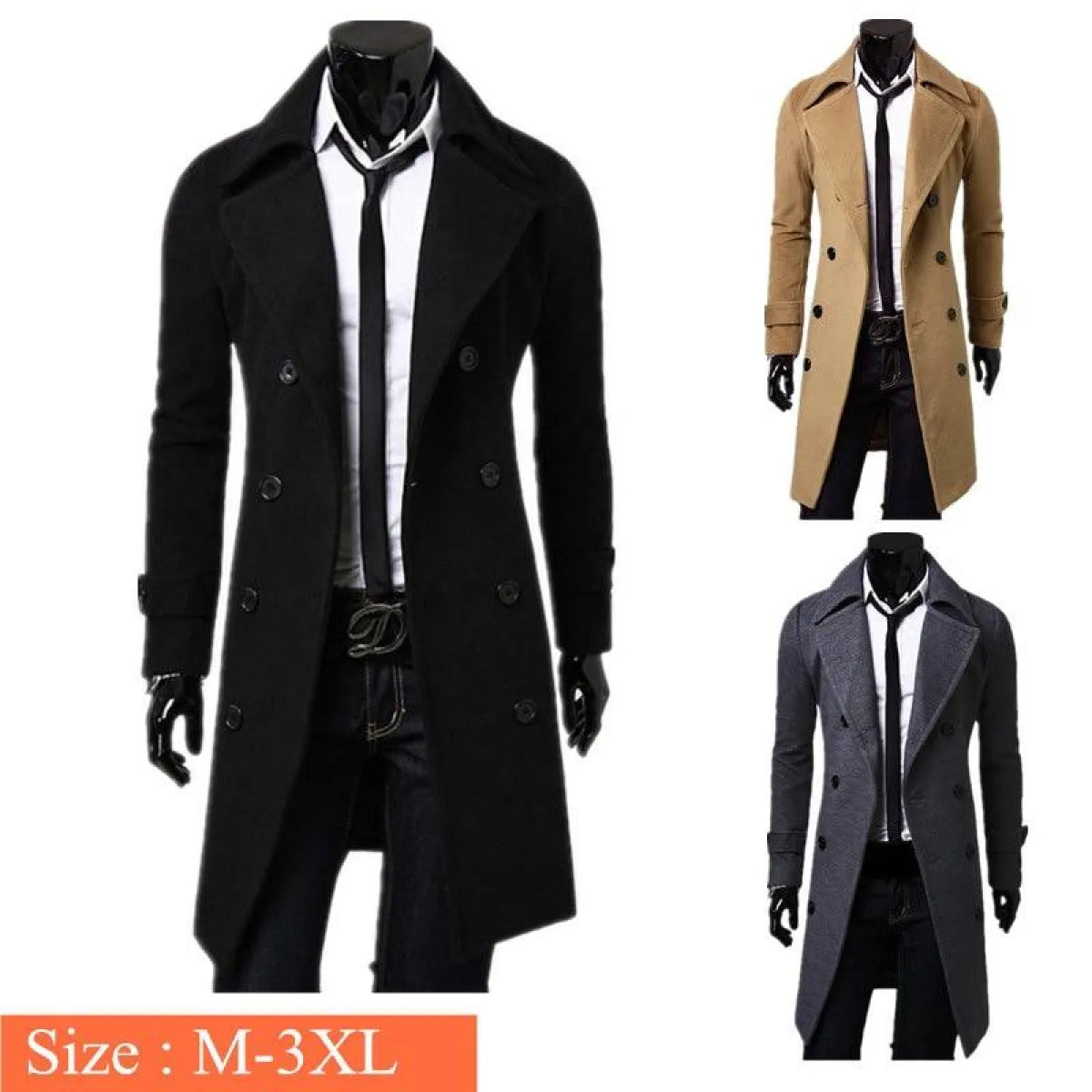 Slim Fit Overcoat