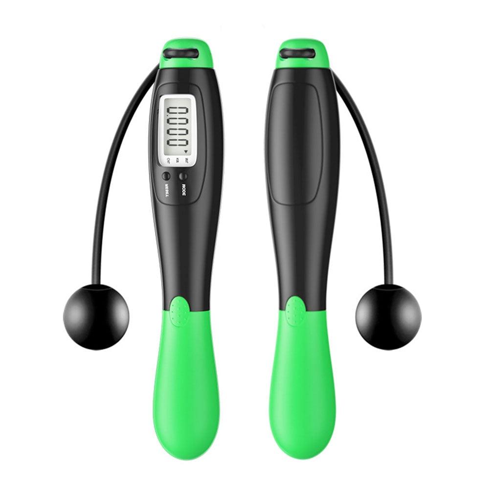 Smart Creative Counting Skipping Rope Wireless Skip Rope Electronic Digital Lose Weight Cordless Jump Ropes Weighted Cordless Jump Rope For Fitness Jump Rope Counter Adjustable Speed Skipping Rope For Men Women