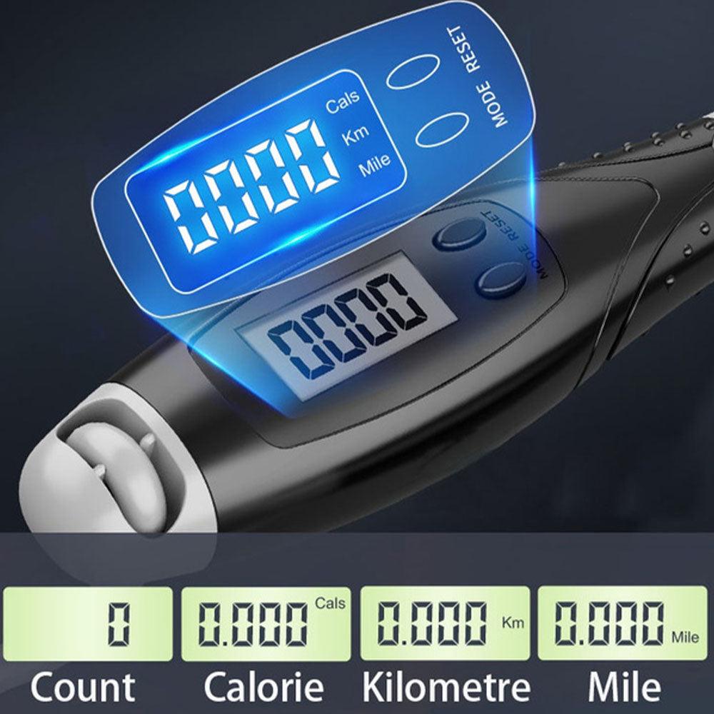 Smart Creative Counting Skipping Rope Wireless Skip Rope Electronic Digital Lose Weight Cordless Jump Ropes Weighted Cordless Jump Rope For Fitness Jump Rope Counter Adjustable Speed Skipping Rope For Men Women