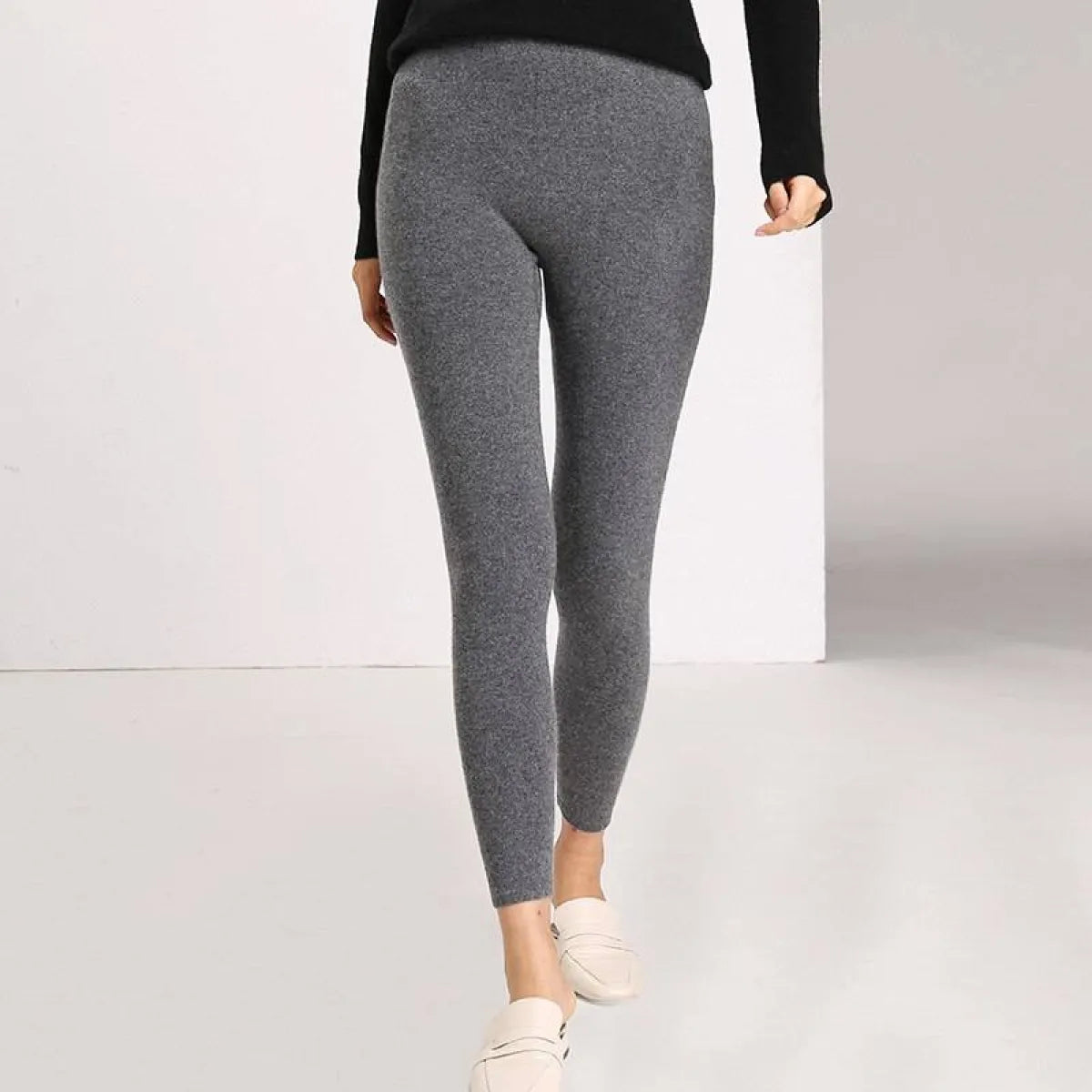 Solid Casual Slim Leggings
