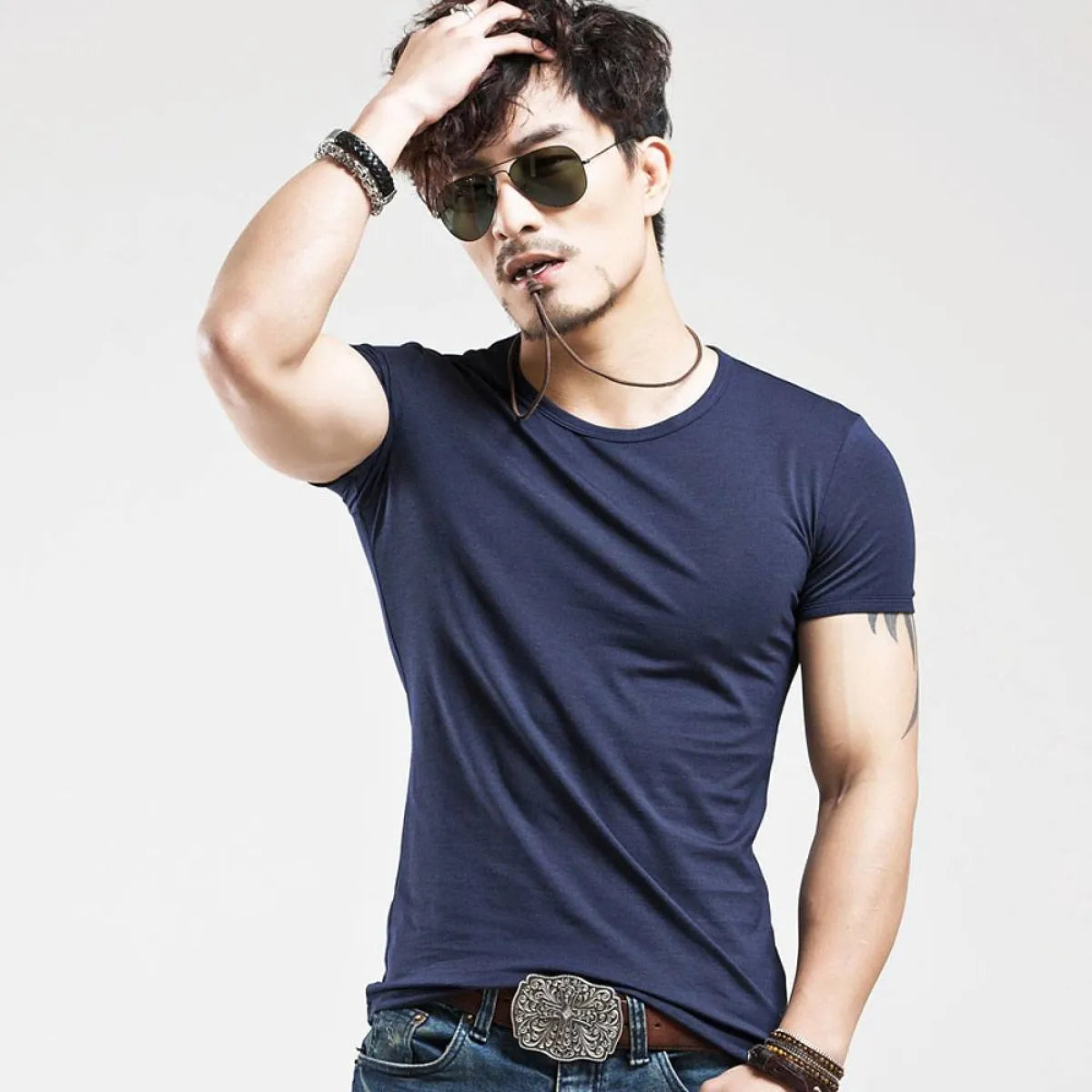 Solid Cotton Tops
