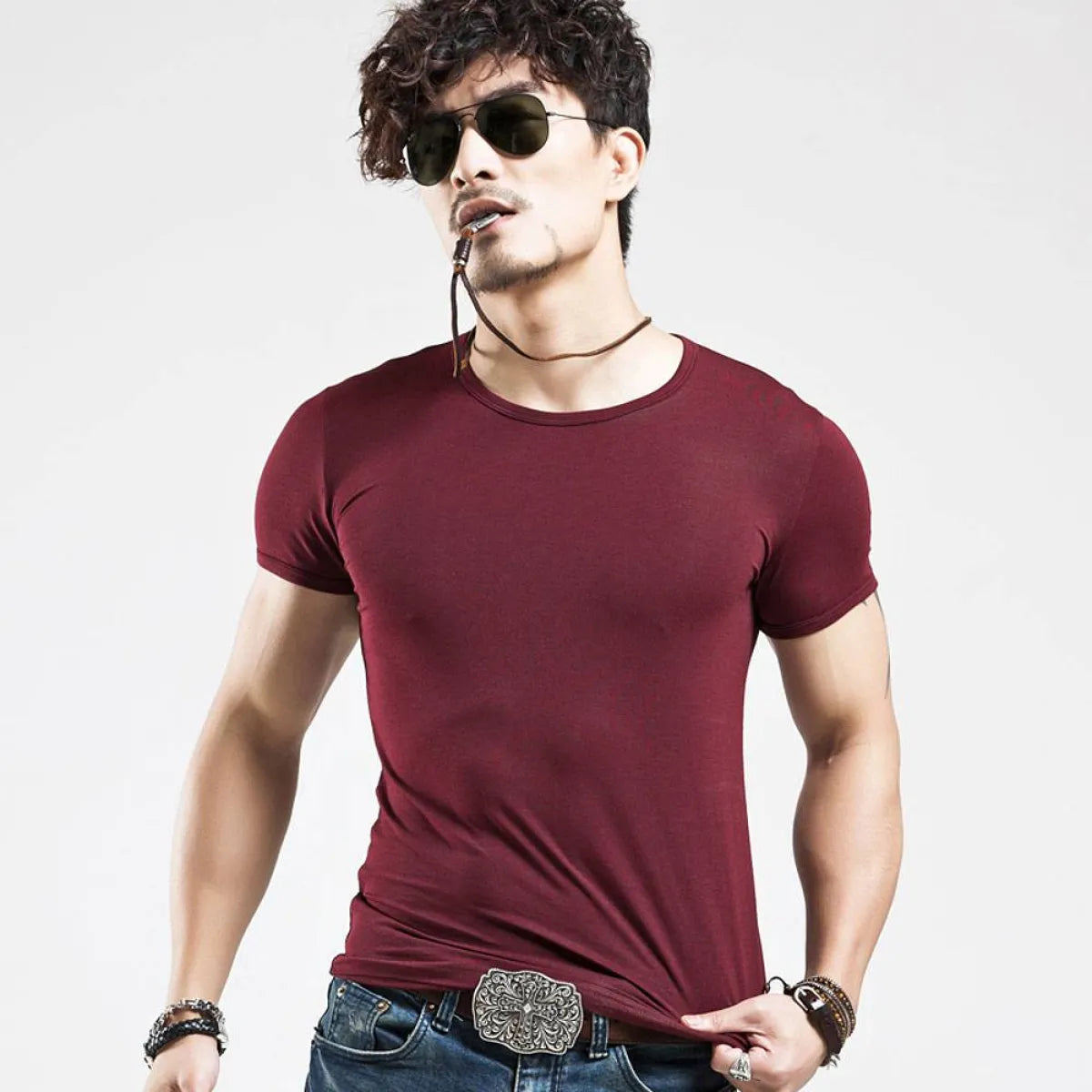 Solid Cotton Tops