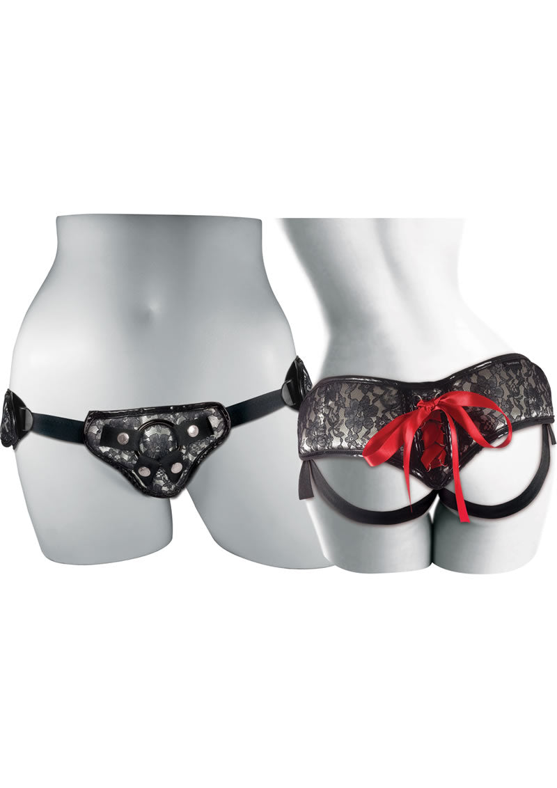 Sportsheets Platinum Lace Corset Strap-On