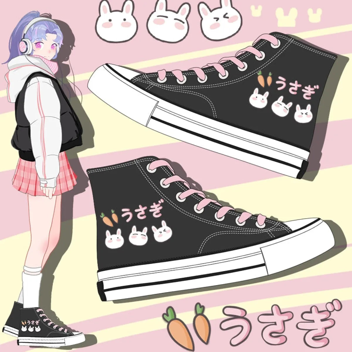 Spring Casual Lace-up Sneakers