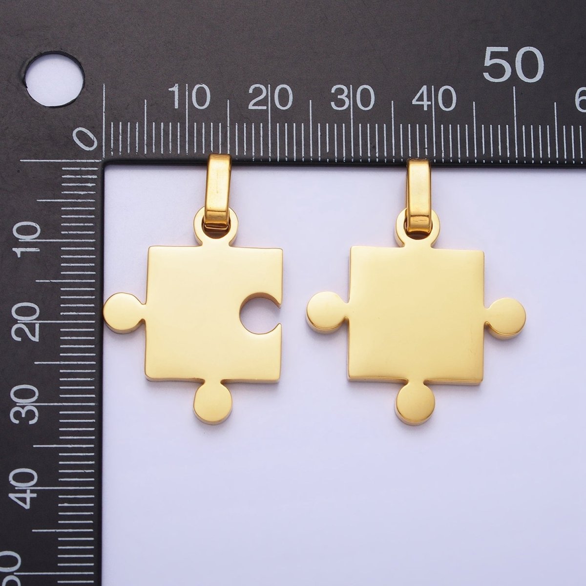 Stainless Steel Puzzle Couple&