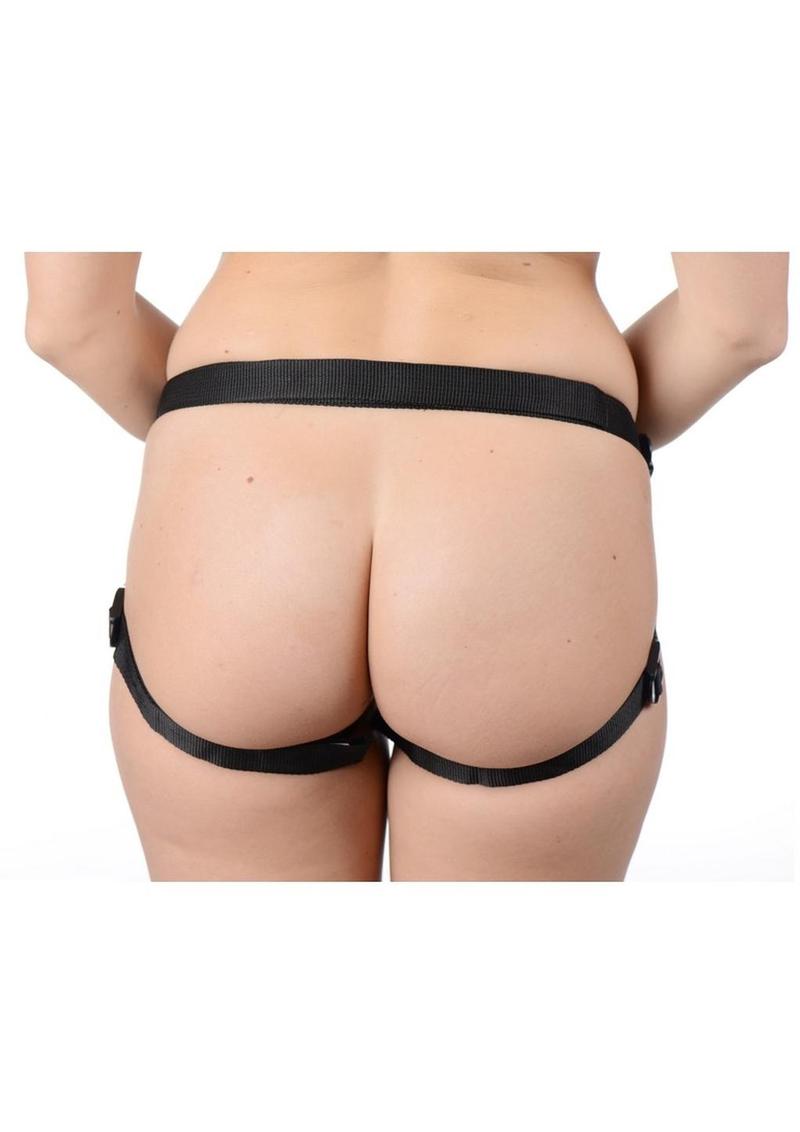 Strap U Sutra Fleece-Lined Strap-On Harness with Mini Vibe Pouch