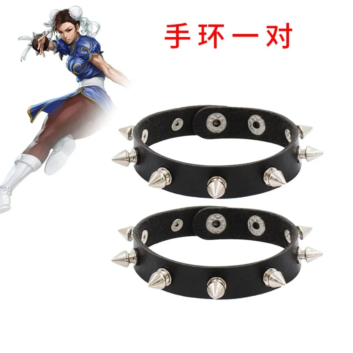 Chun Li Cosplay Costume โ Street Fighter Blue Cheongsam Set with Headdress