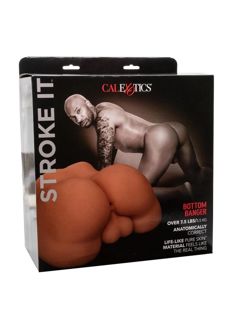 CalExotics Stroke It Bottom Banger Life-Size Anal Masturbator