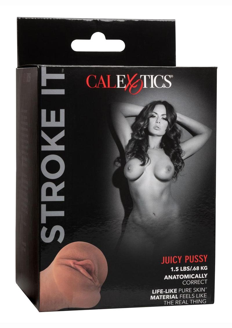 Stroke It Juicy Pussy Masturbator Lifelike Pure Skin Sensation