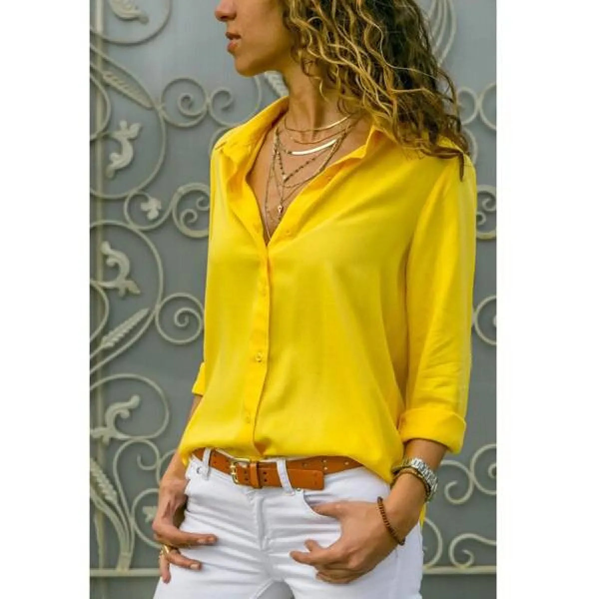 Summer Button Down Shirt