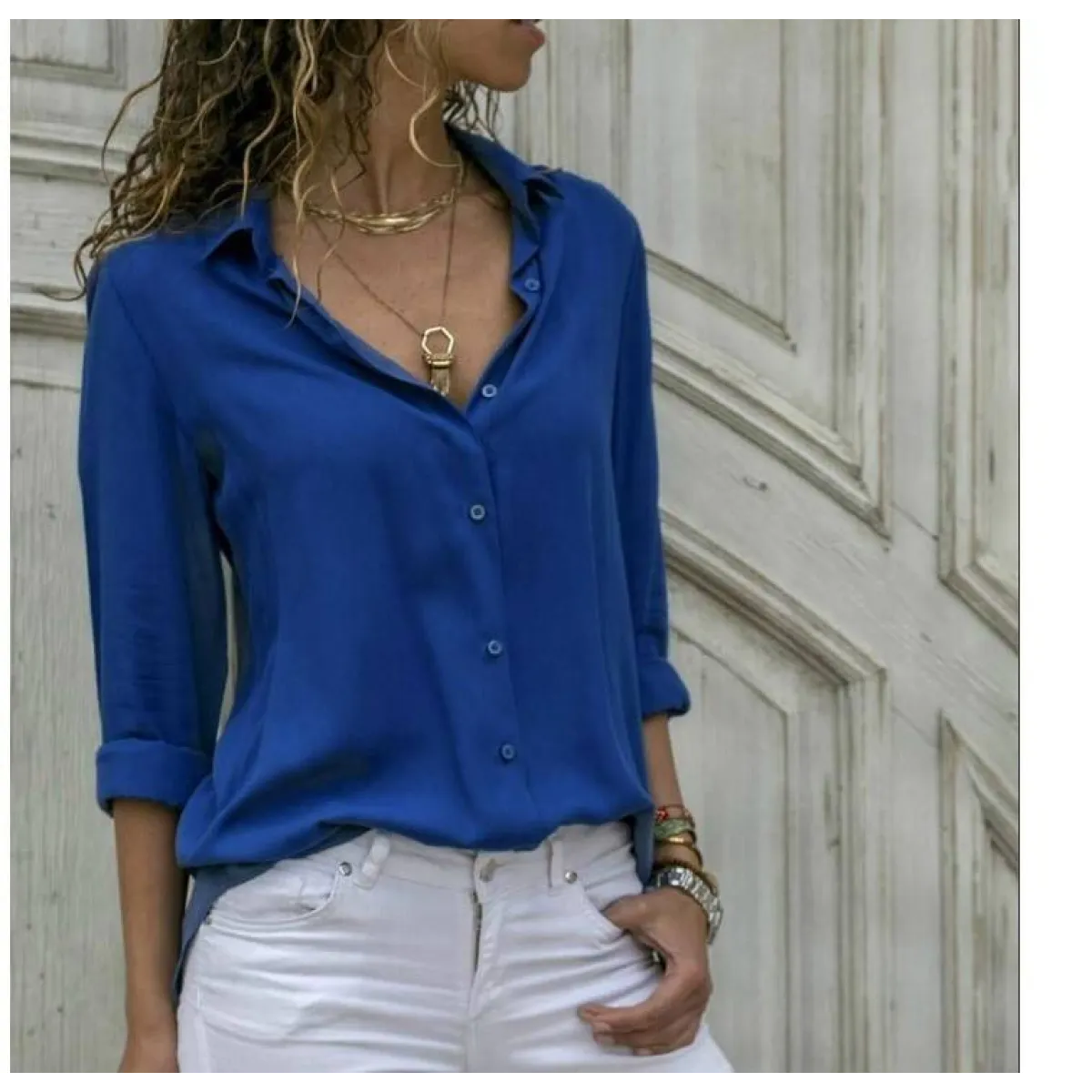 Summer Button Down Shirt