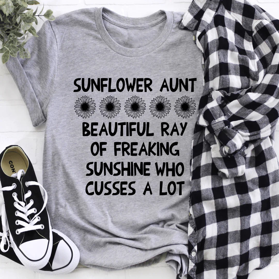 Sunflower Aunt Tee