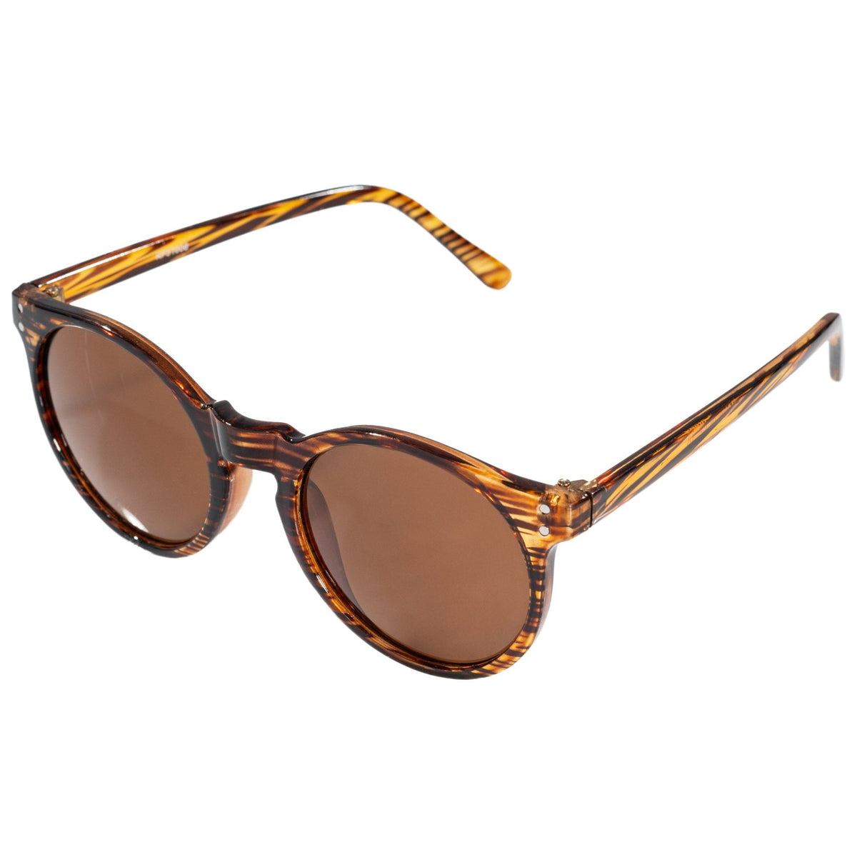 Sunglasses for Men Women Tortoiseshell Tan Brown Dark Lens Glasses