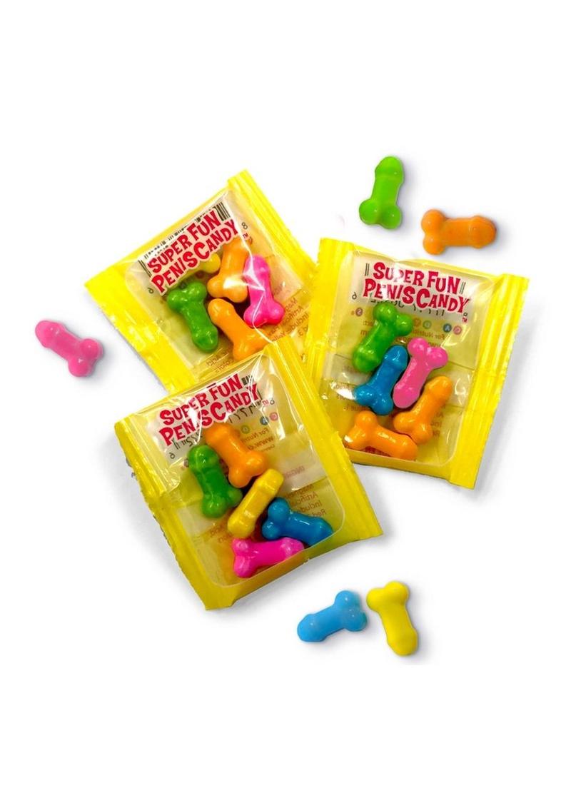 Super Fun Penis Candy Shop Display Assorted Penis