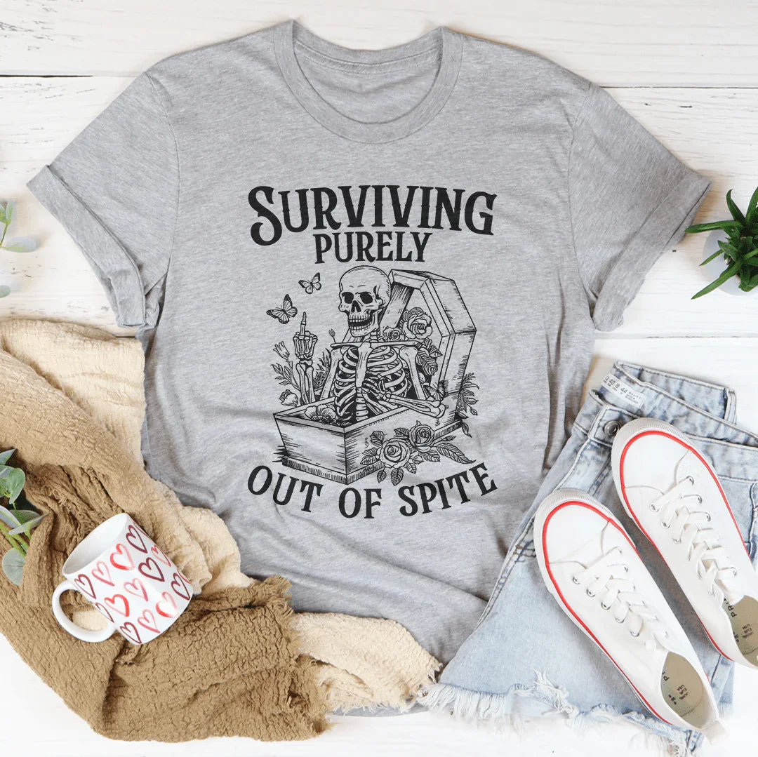 Surviving Purely Out Of Spite Tee