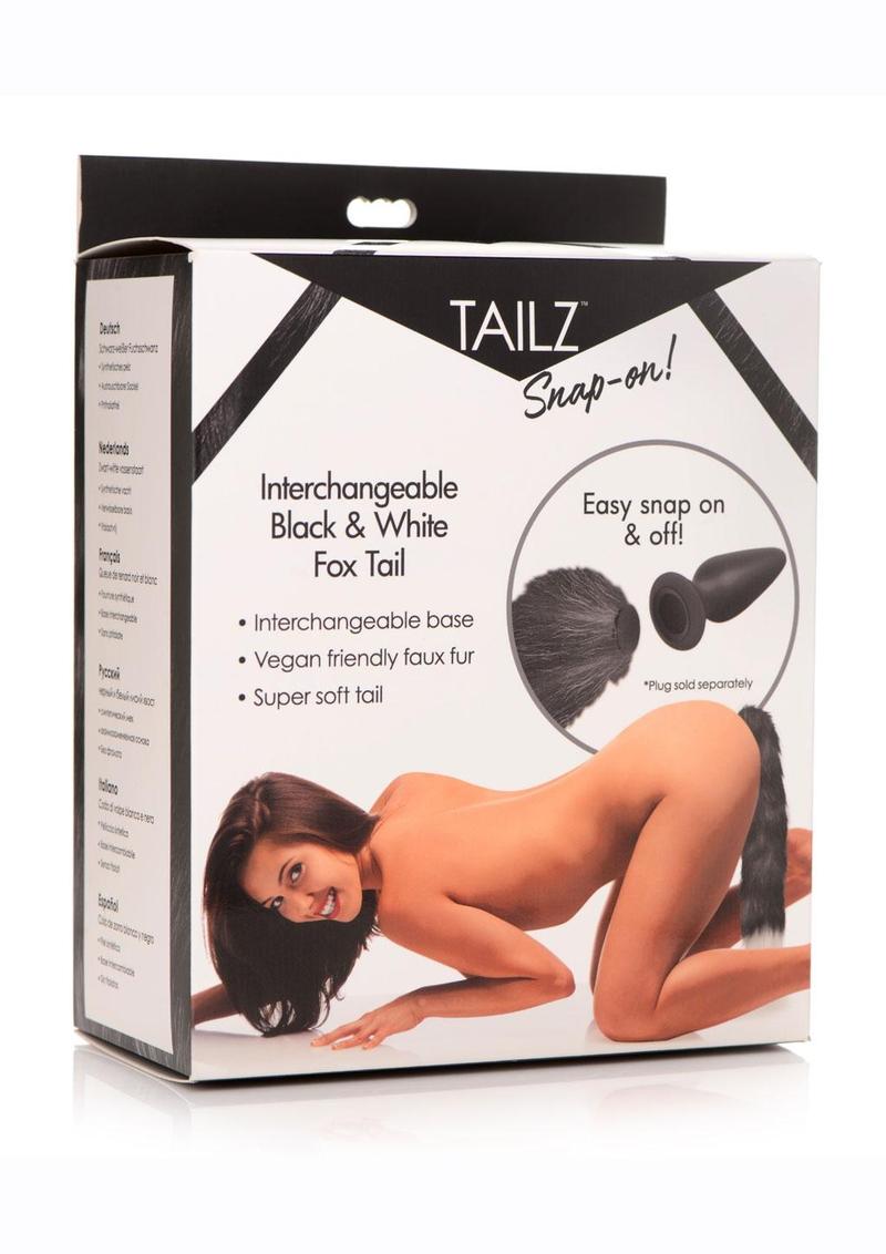 Tailz Interchangeable Fox Tail Vegan Friendly Faux Fur Anal Accessory