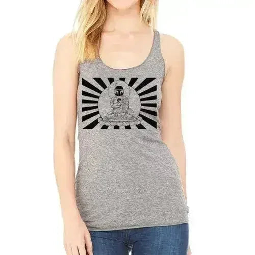 Boba Fett Buddha Star Wars tank top