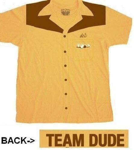 Team Dude Replica Bowling Halloween Cosplay Costume T-shirt