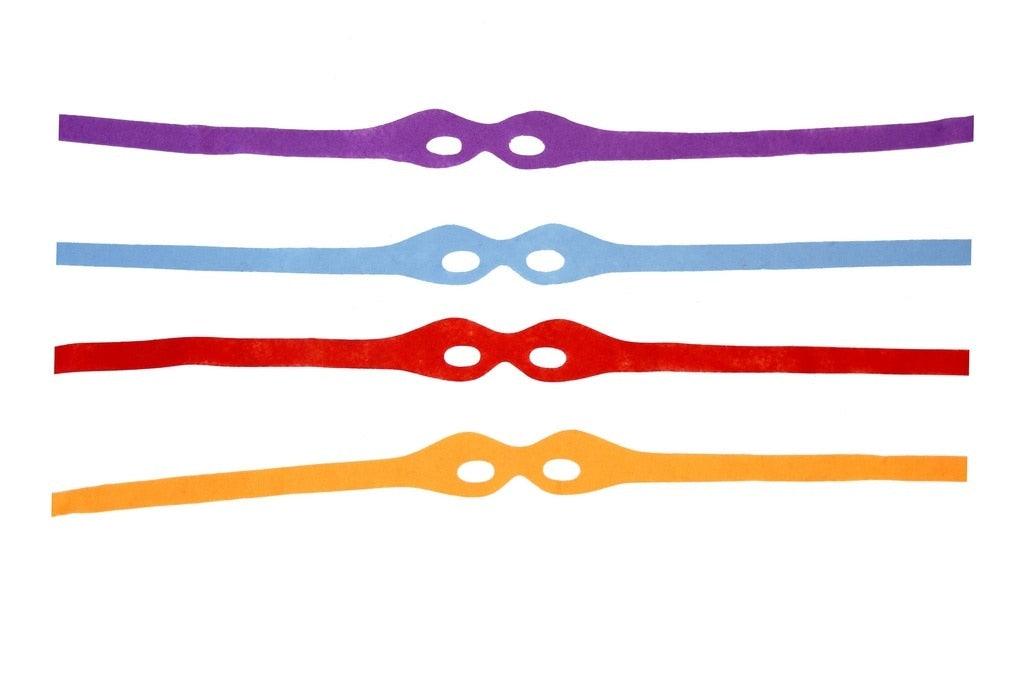Teenage Mutant Ninja Turtles 4 Eye Masks