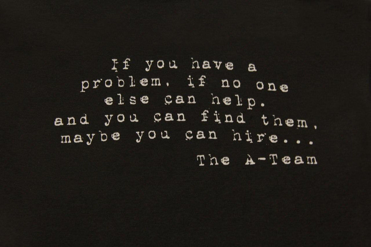 The A-Team Bullet Holes T-shirt