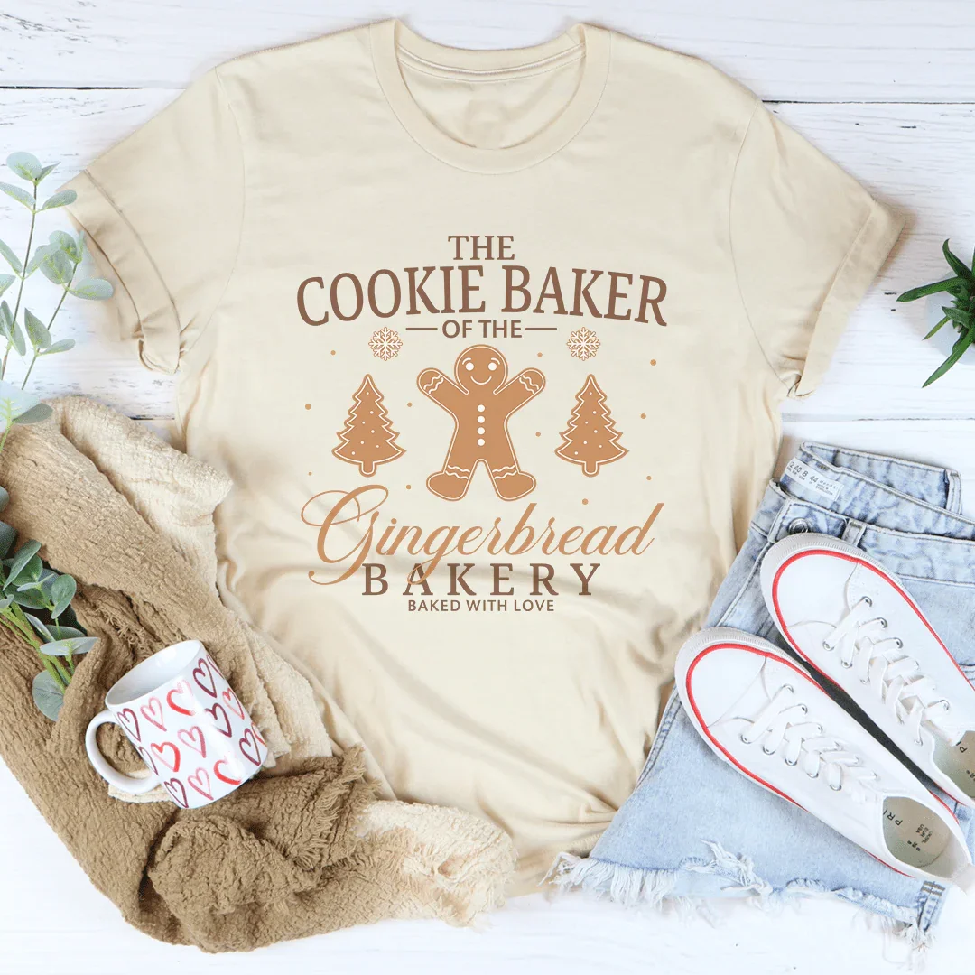 The Cookie Baker Of The Gingerbread Bakery Baked With Love