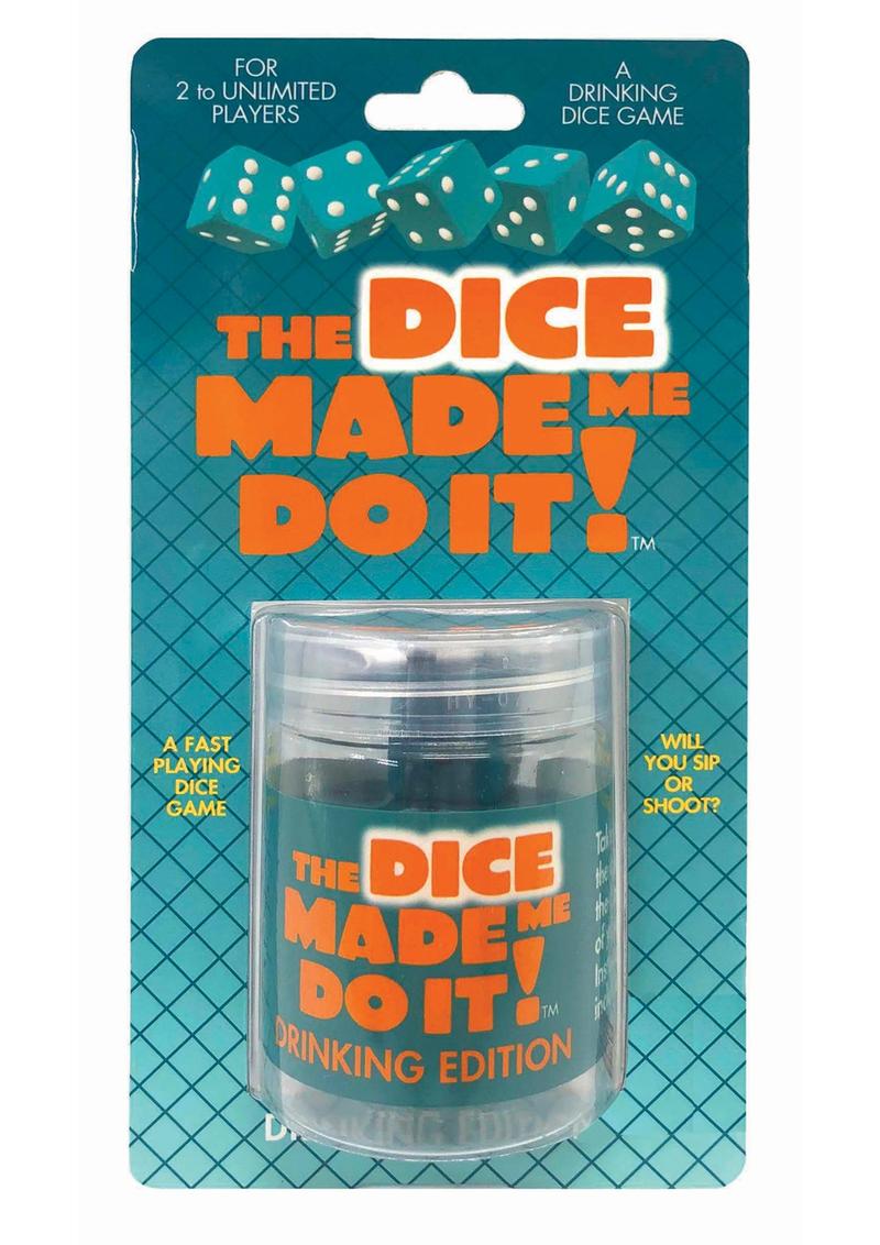 The Dice Made Me Do It! Drinking Edition