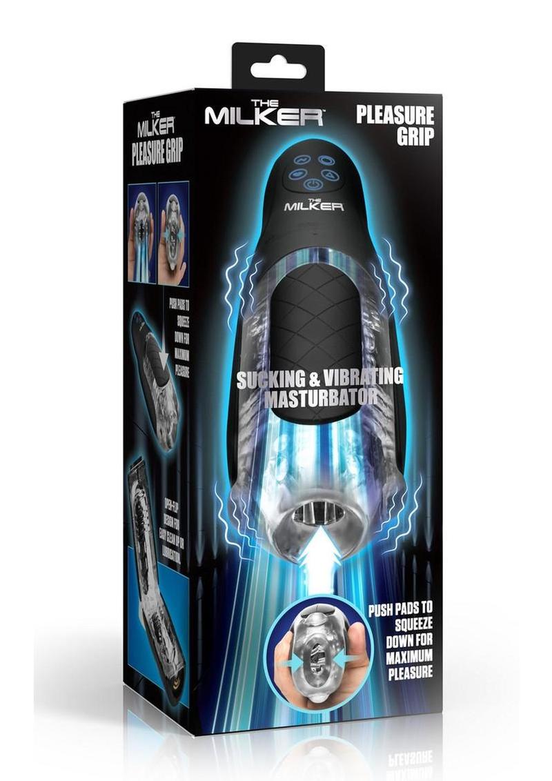 The Milker Pleasure Grip Vibrating Masturbator