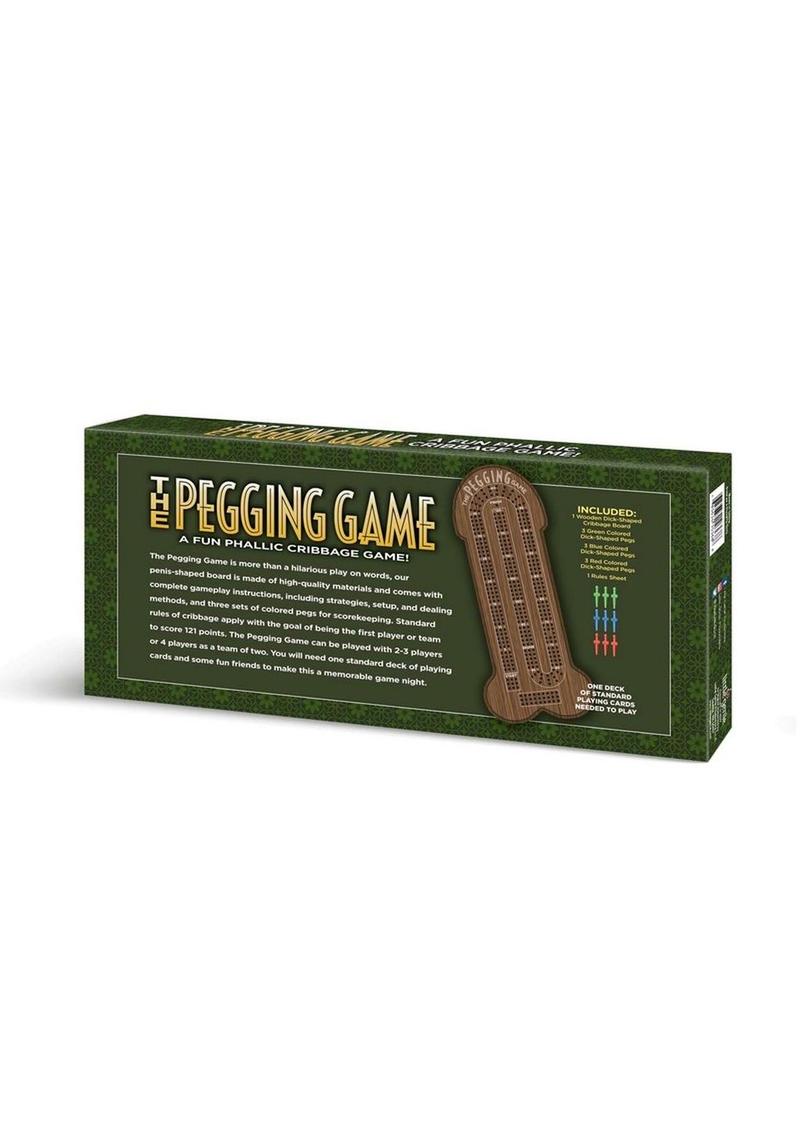 The Pegging Game A Risqué Phallic Cribbage For Adults