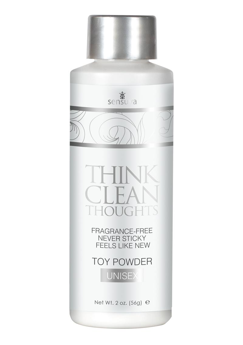Sensuva Think Clean Thoughts Toy Powder