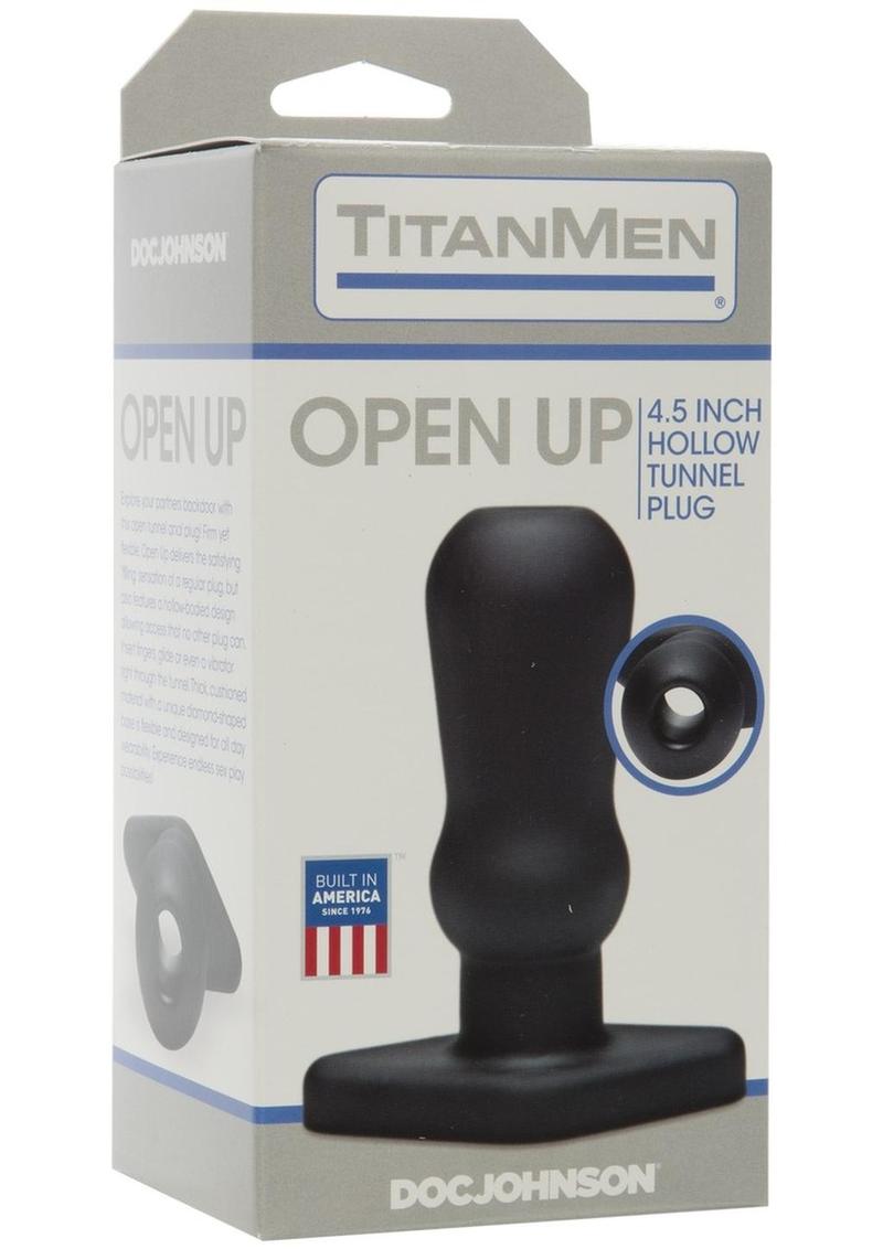 TitanMen Open Up 4.5 Inch Hollow Tunnel Anal Plug