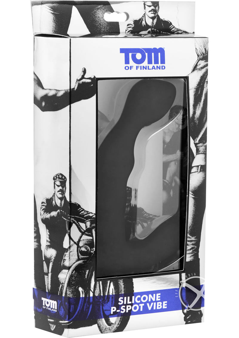 Tom of Finland Silicone Massager P-Spot Vibe