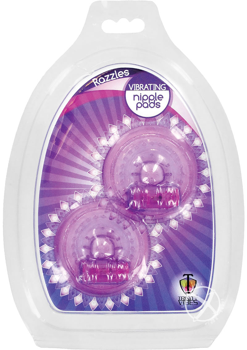 Trinity Vibes Razzles Vibrating Nipple Pads