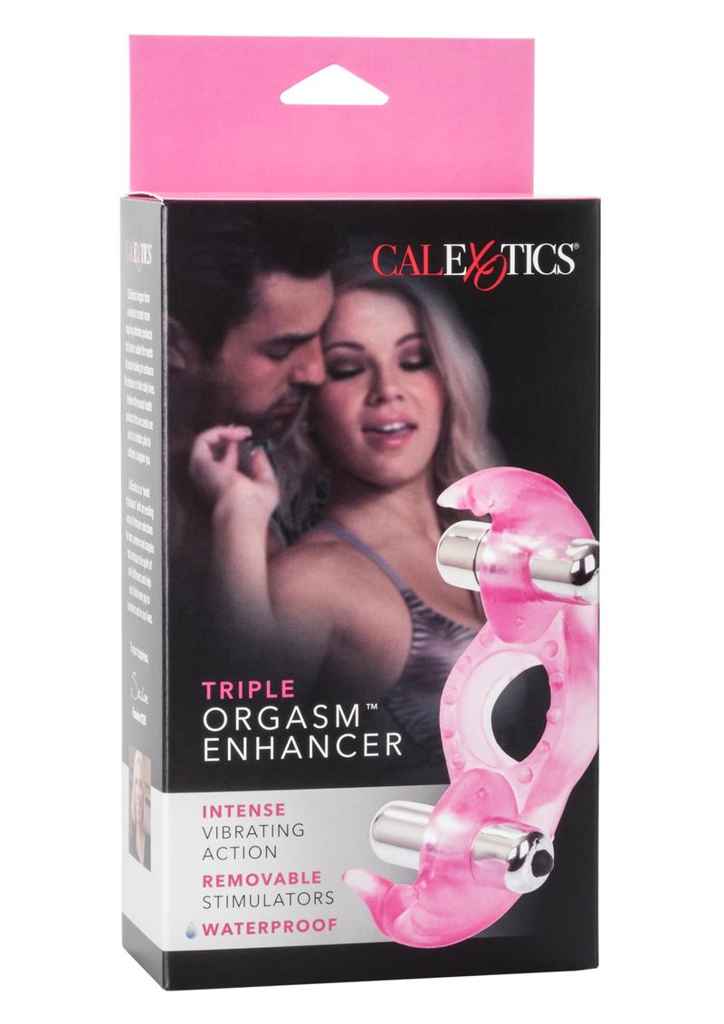 CalExotics Triple Orgasm Enhancer Vibrating Ring Stimulators