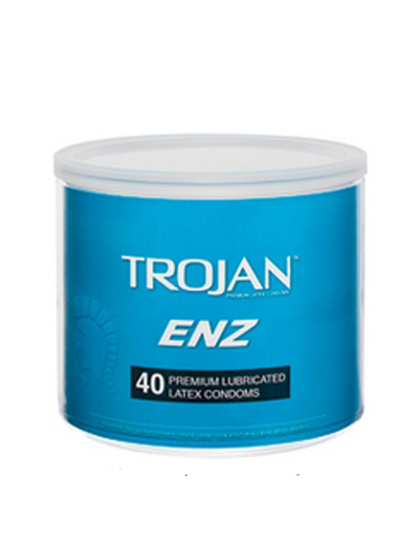 Trojan ENZ Premium Lubricated Latex Condoms