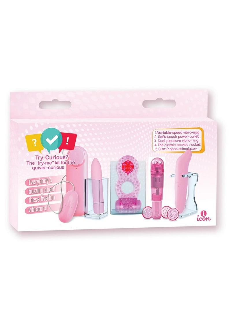 Try Curious The Try-Me Kit for Quiver-Curious Vibrator Explorers