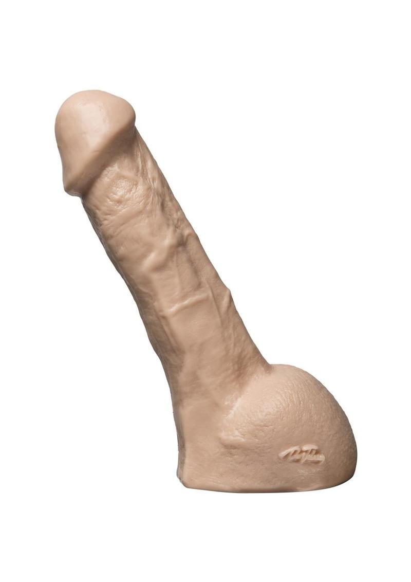 Vac-U-Lock Realistic Perfect Erect Cock 7 Inch Upward Curve