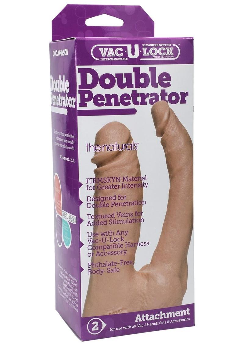 Vac-U-Lock The Naturals Double Penetrator Attachment