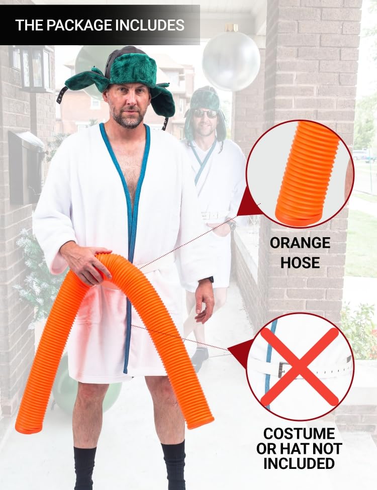 Vacation Movie Cousin Eddie Halloween Costume Accessory Orange Hose