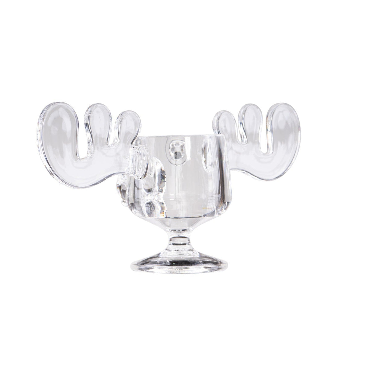 Vacation Movie Moose Mug Acrylic Christmas Clear Eggnog Mug