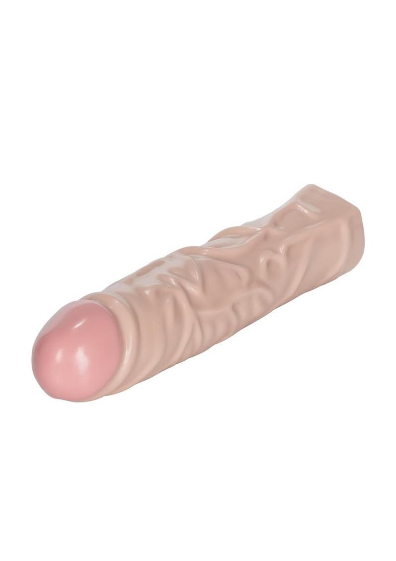 CalExotics Ivory Duo Veined Chubby Dildo