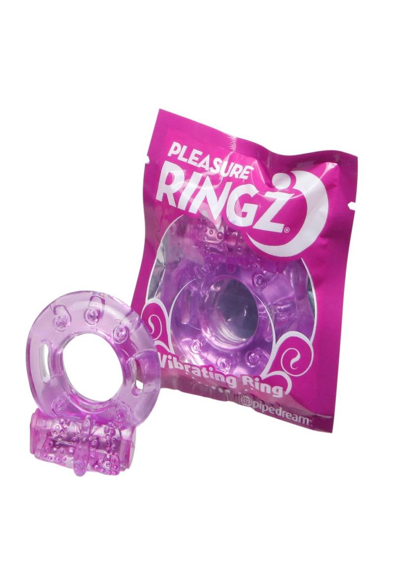 Fantasy C-Ringz Vibrating Pleasure Ringz Disposable Cock Rings