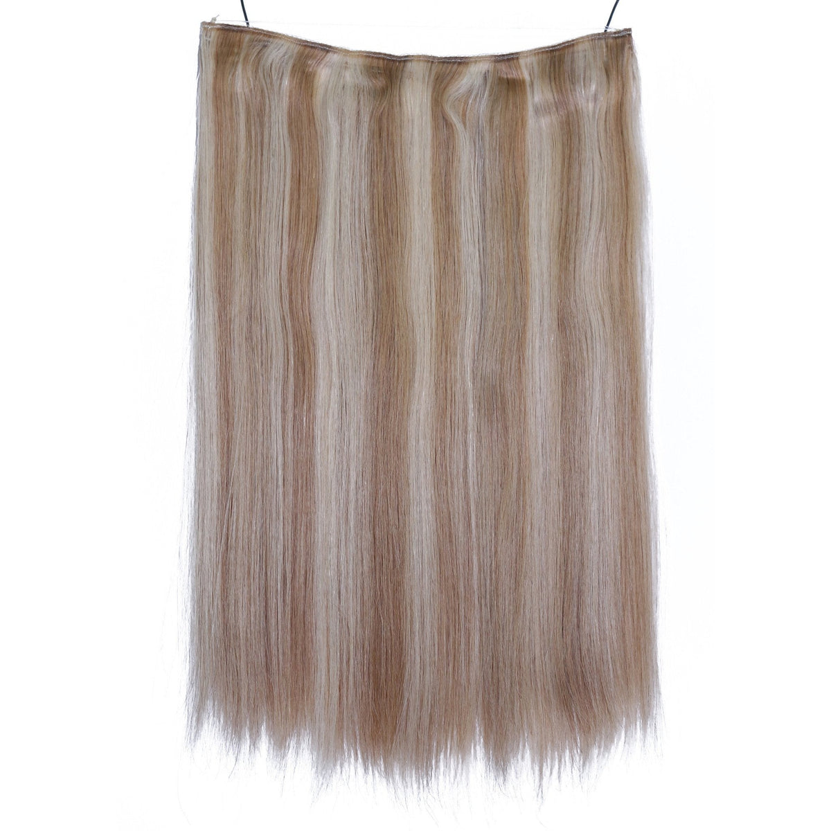 VIP BandX Halo System – 100% Human Hair Extensions, Silky Straight 18" with Clip