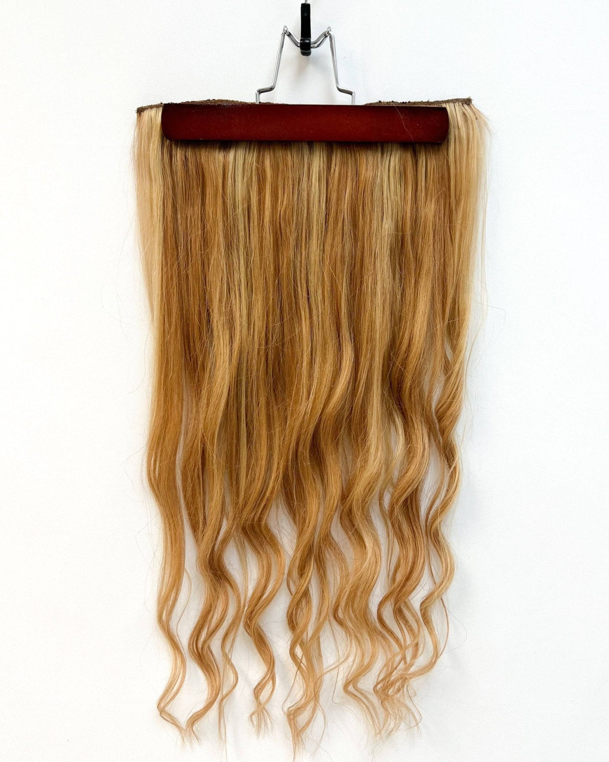 VIP BandX Halo System – 100% Human Hair Extensions, Silky Straight 24" with Clip