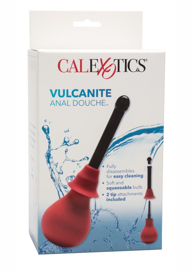 CalExotics Vulcanite Anal Douche Squeezable Bulb
