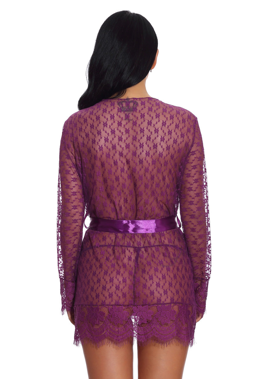 Lovely Lace Cheeky Robe