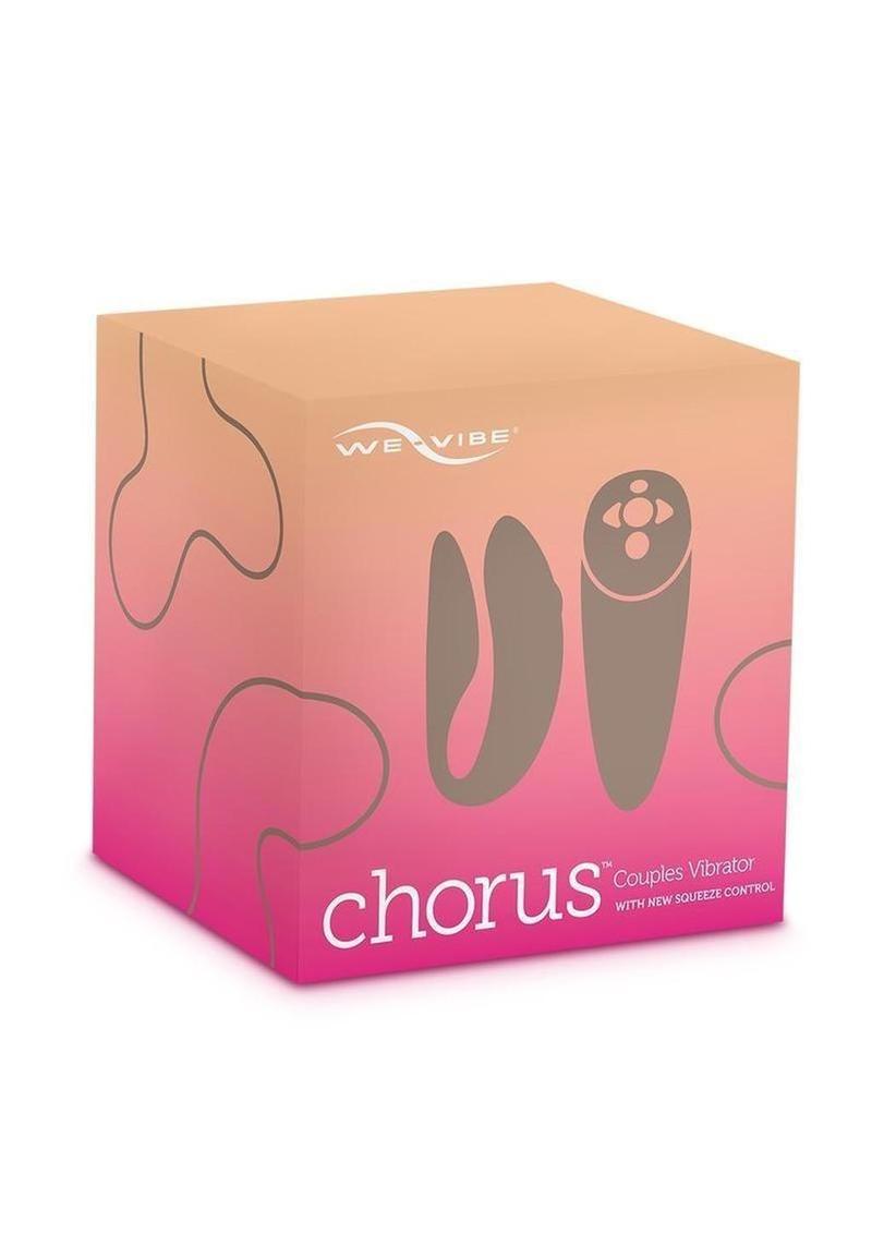 We-Vibe Chorus Rechargeable Couples Vibrator with Squeeze Remote Control