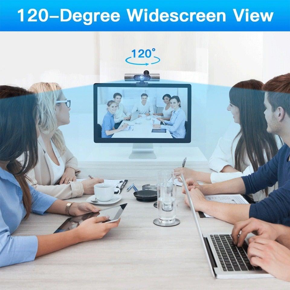 Webcam 1080P Full HD Autofocus Web Camera With Speaker Microphone USB Cam for PC Computer Laptop Video Calling Work Gaming 3D Noise Reduction