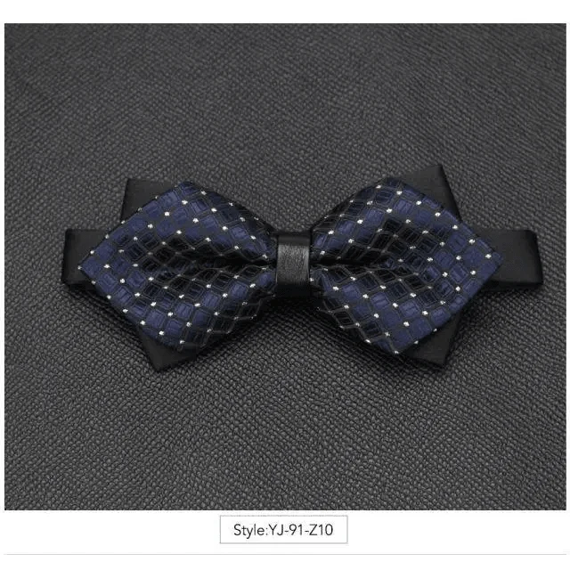 Wedding Men Butterfly Bowtie Formal Bow Ties Beautiful Printed Men Luxury Adjustable Business Bowties