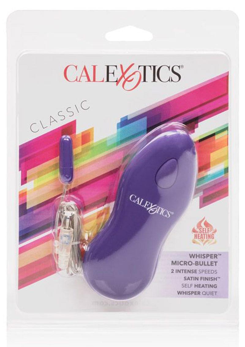Whisper Micro-Bullet Vibrator With Wired Remote by CalExotics